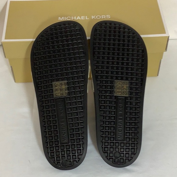 NIB a Michael Kors Brandy Slides Pink - Picture 3 of 5